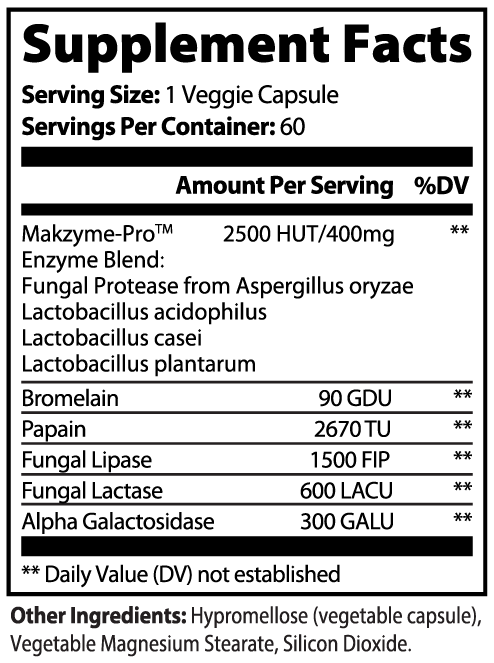 DIGEST+ (Advanced Digestive Enzyme Complex)