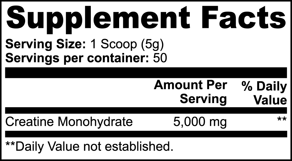 CREATINE+ (Creatine Monohydrate)